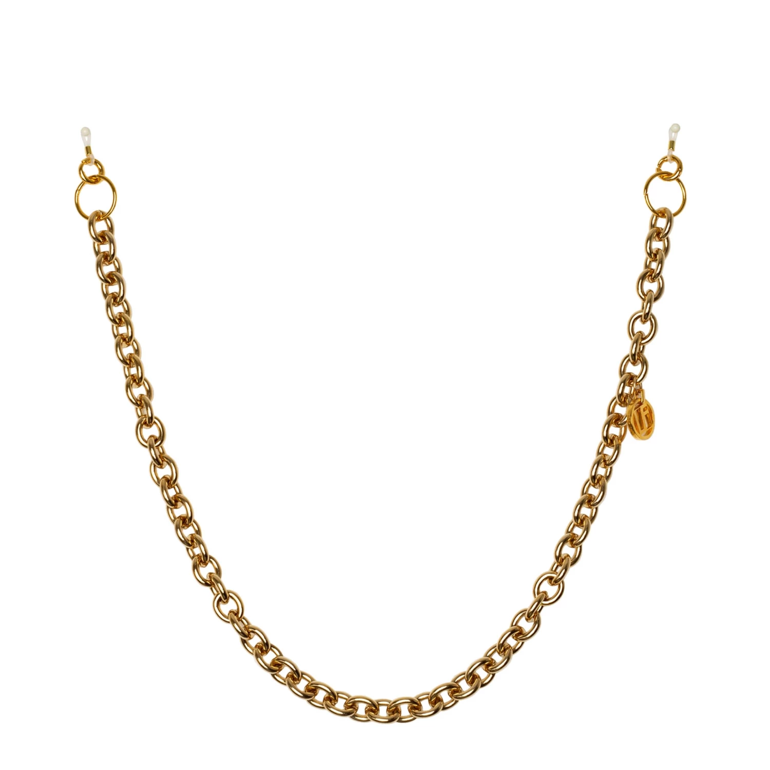LINDA FARROW (U.K.) Yellow Gold Chunky Chain 1 LINDA FARROW (U.K.) Yellow Gold Chunky Chain