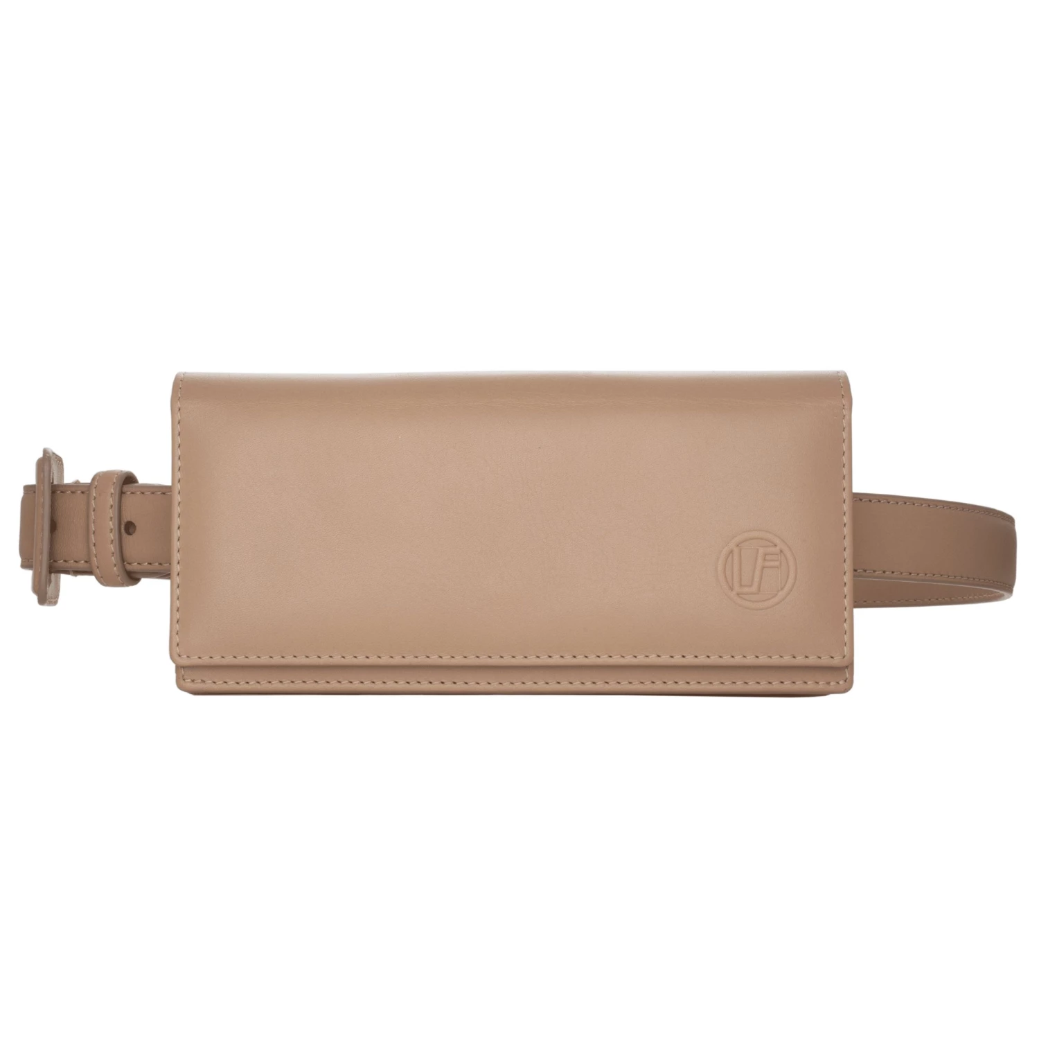 LINDA FARROW UK Taupe Leather Sunglasses Case 1 LINDA FARROW UK Taupe Leather Sunglasses Case