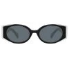 Women's Matthew Williamson Bluebell Cat Eye Sunglasses In Black