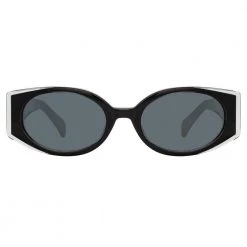 Women's Matthew Williamson Bluebell Cat Eye Sunglasses In Black