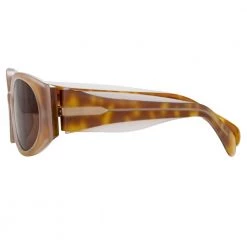 Matthew Williamson Bluebell Cat Eye Sunglasses In Tortoiseshell Women's
