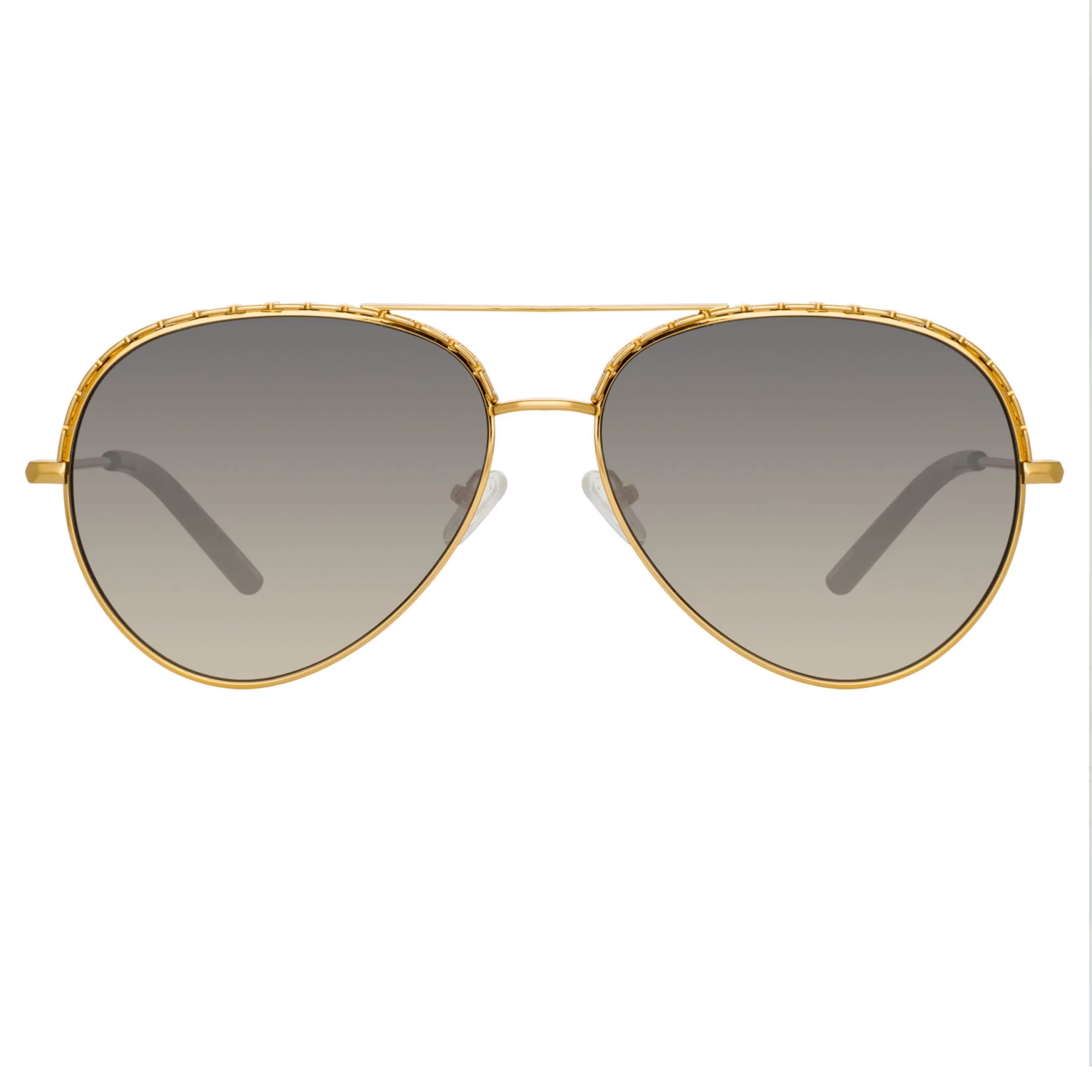 Matthew Williamson Magnolia Sunglasses In Yellow Gold 1 Matthew Williamson Magnolia Sunglasses In Yellow Gold