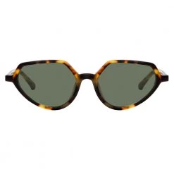 Linda Farrow Dries Van Noten 178 C5 Cat Eye Sunglasses