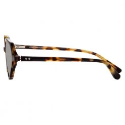 Linda Farrow Dries Van Noten 178 C5 Cat Eye Sunglasses