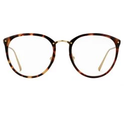 Linda Farrow The Calthorpe | Oval Optical Frame In Tortoiseshell (C15)