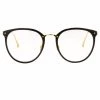 Linda Farrow The Calthorpe | Oval Optical Frame In Black (C1)