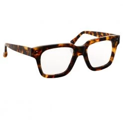 Linda Farrow The CORE Optical Collection The Max | Men's Optical D-Frame In Tortoiseshell (C2)